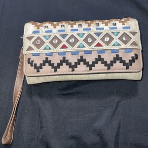 Lightly used western wallet